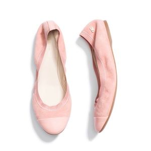 Cole Haan Pink Suede Flat Shoes